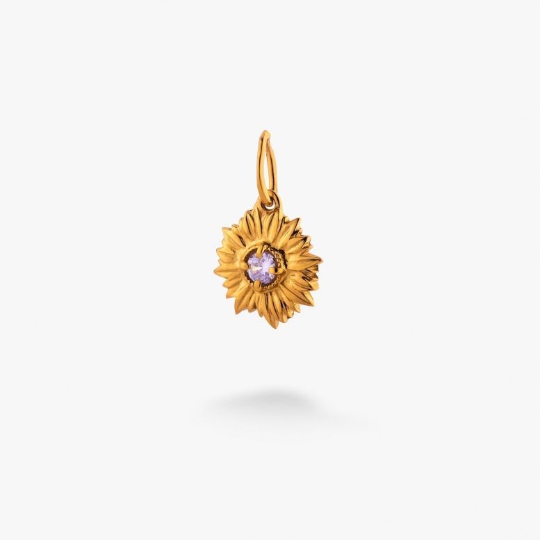 Кулон Сонях Lavender 925 Gold Zirkon