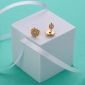 Пусети Сонях Блакитний Топаз 925 Gold