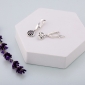 Сережки Витинанка Amethyst 925 Zirkon