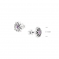 Пусети Витинанка Amethyst 925 Zirkon