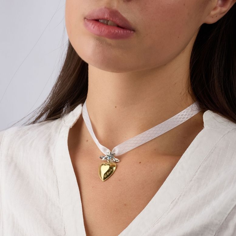 Дукач Ягнус Блакитний Топаз Gold 925 Zirkon