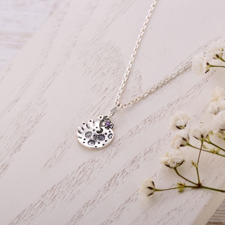 Кулон Дивоптах Amethyst 925