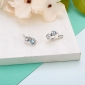 Сережки Ліриди Блакитний Топаз 925 Zirkon