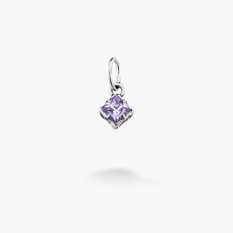 Кулон Ліриди Lavender 925 Zirkon