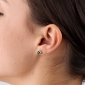 Пусети Цефеїда Emerald 925 Zirkon