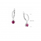 Сережки Цефеїда Fuchsia 925 Zirkon