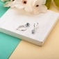 Сережки Цефеїда Блакитний Топаз 925 Zirkon