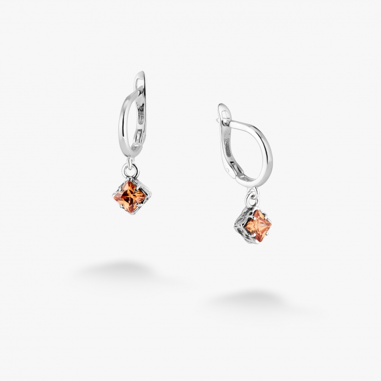Сережки Мерехтіння Shampan 925 Zirkon