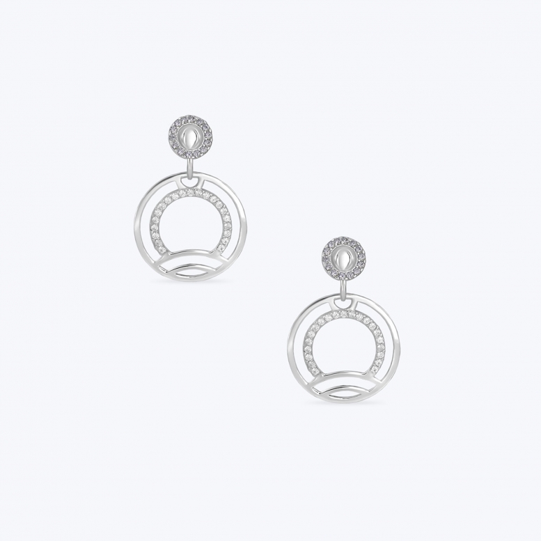 Серьги Восход Солнца 925