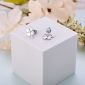 Сережки Пелюстки Конюшини 925 Rhodium (Ш)