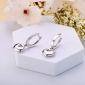 Сережки Флірт 925 Rhodium (Ш)
