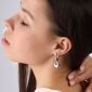 Сережки Флірт 925 Rhodium (Ш)