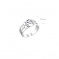 КаблучкаЛюкс 925 Rhodium (Ш)