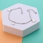 Браслет Лист Конюшини 925 Rhodium (Ш)
